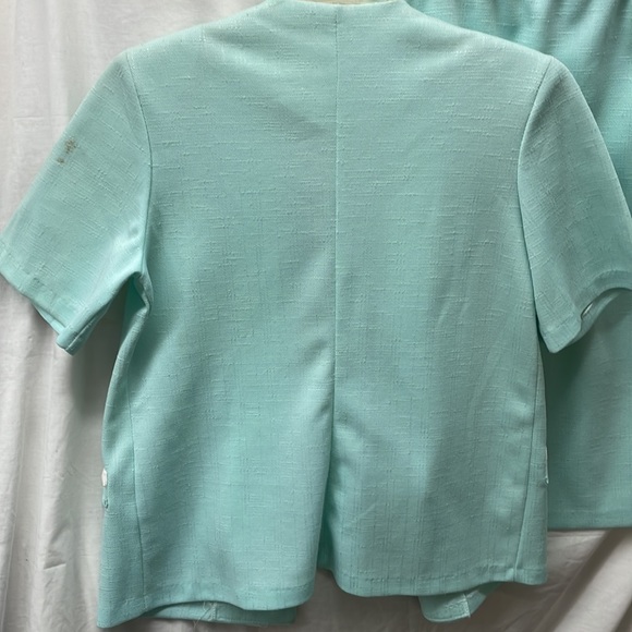 Pablo collection 2 picec open top skirt suit ladies sz 14p 3/14/4 - Picture 6 of 8